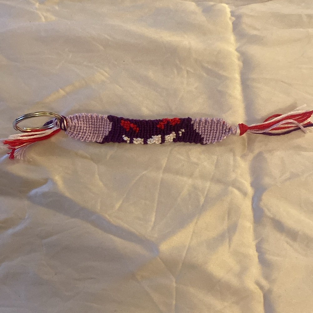 Handmade Grinning Gengar Alpha Keychain - Picture 2 of 6